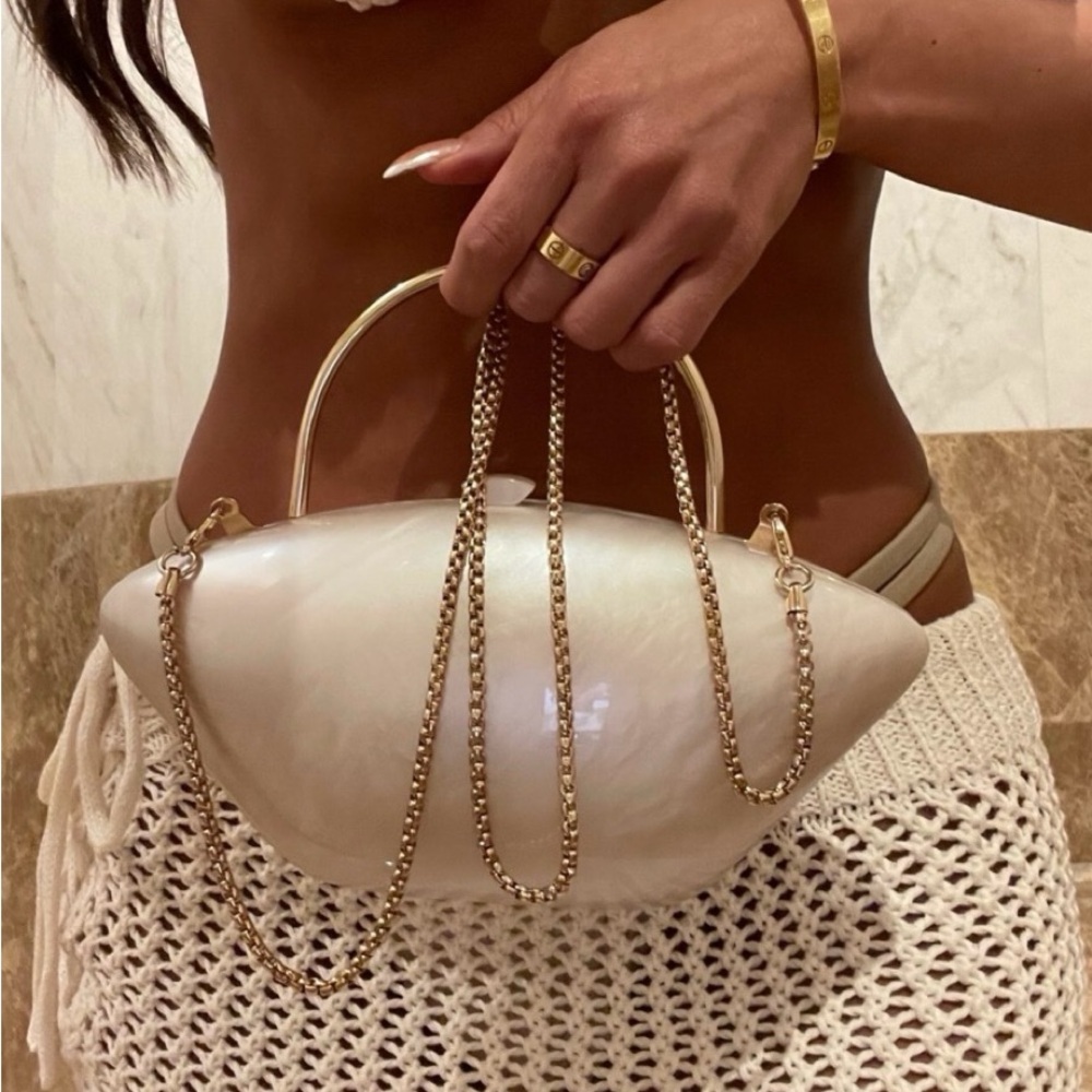 Zara Pearl Minauderie Bag